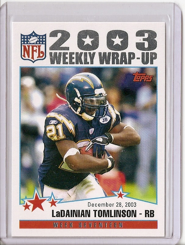 2004 Topps 2003 Weekly Wrap-Up Week 17